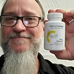 Michael Akin, age 52, smiling after using Joint Genesis to eliminate neck and joint pain.