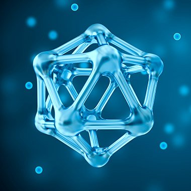 Scientific representation of Mobilee® ingredient used in Joint Genesis to boost hyaluronic acid levels.